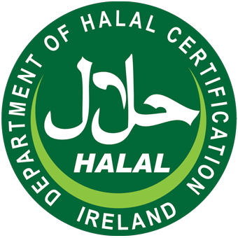 Department of Halal certification Ireland Badge