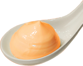 spoonful of burger sauce
